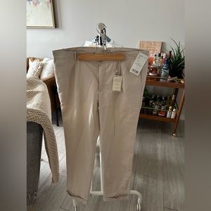 MANGO MAN Linen Slim fit pants - Size 34 for men